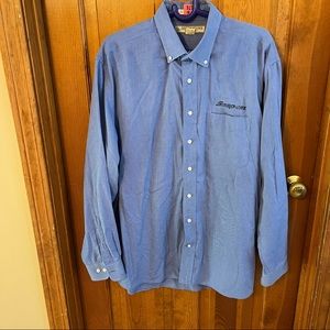 Snap-On Tools Long Sleeve Button Down shirt (xl)